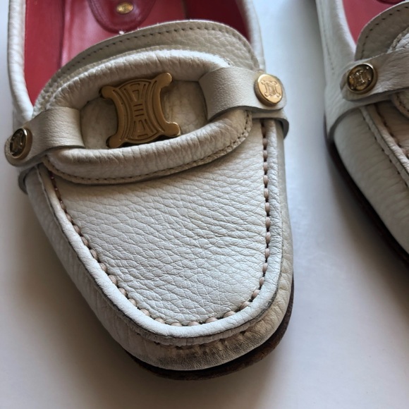 Celine Flat Loafer Slide On Shoes - Picture 4 of 12